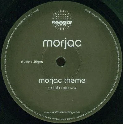 Album cover for Morjac Theme by Morjac