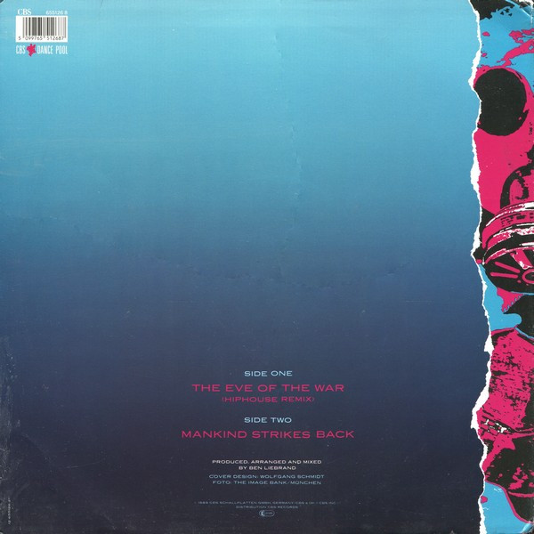 Album cover for The Eve Of The War (Hip-House Remix) by Ben Liebrand