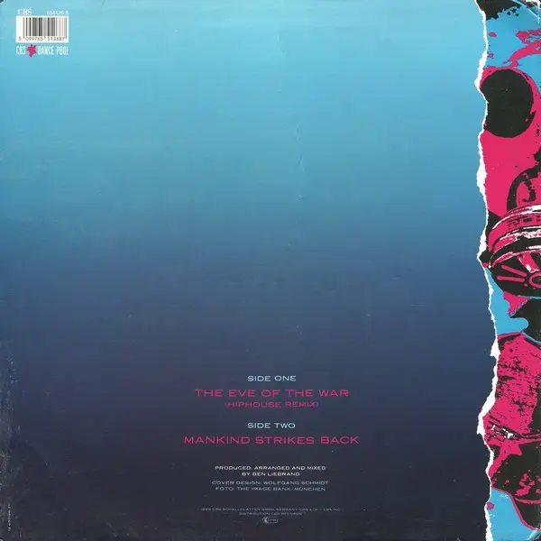 Album cover for The Eve Of The War (Hip-House Remix) by Ben Liebrand