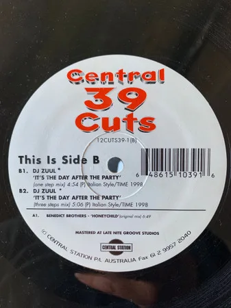 Album cover for Central Cuts 39 by Various