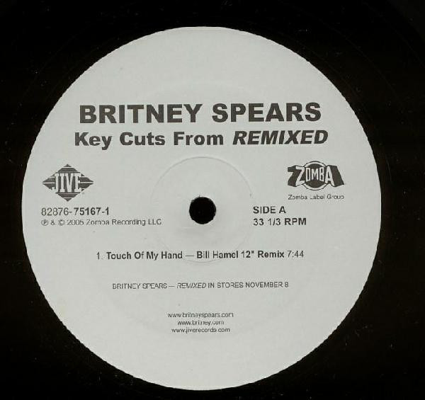 Britney Spears - Key Cuts From Remixed, Electronic, Progressive House, 2005 - Jive, Zomba Label Group, US, Vinyl 1x 12", 33 ⅓