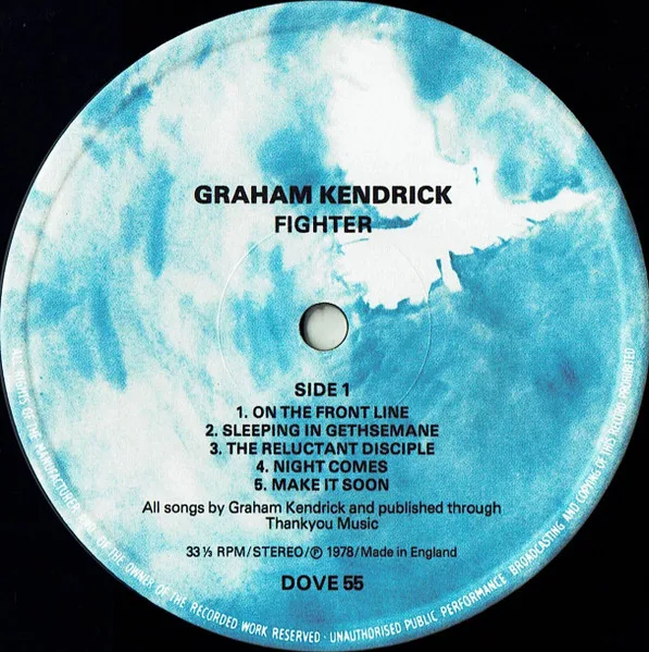 Album cover for Fighter by Graham Kendrick