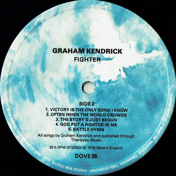 Album cover for Fighter by Graham Kendrick