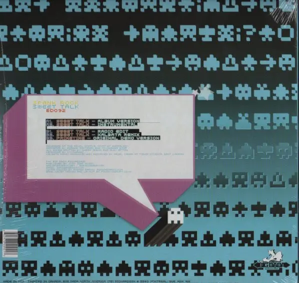 Spank Rock - Sweet Talk, Electronic, Hip Hop, Breakbeat, Ghetto, Hip Hop, 2006 - Big Dada Recordings, USA & Canada, Vinyl 1x 