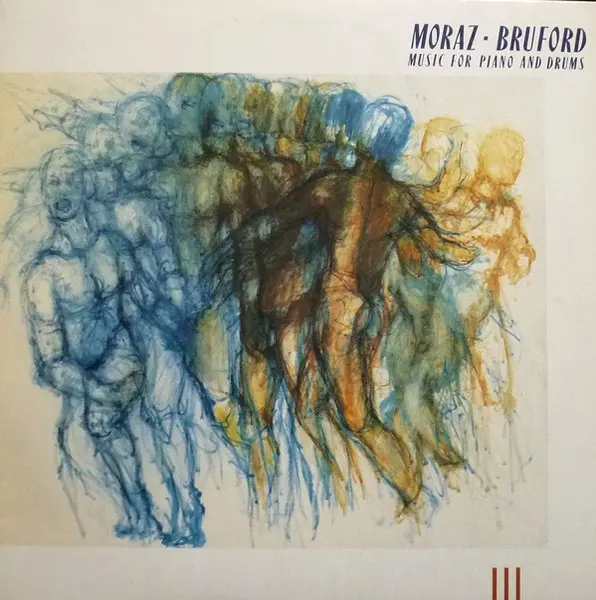 Patrick Moraz - Bill Bruford - Music For Piano And Drums, Jazz, Free Improvisation, 1984 - Editions EG, Polydor, Japan, Vinyl