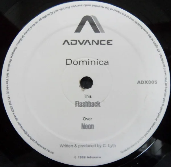 Album cover for Neon / Flashback by Dominica