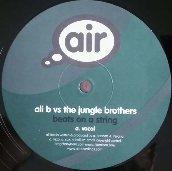 Album cover for Beats On A String by Ali B vs. Jungle Brothers
