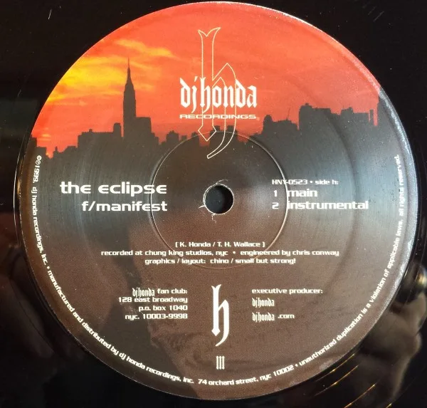 Album cover for The Eclipse / Old School, New School by DJ Honda