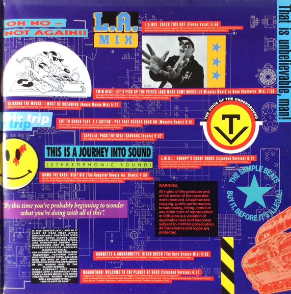 Various - Blastmaster Radio (Keep The Frequency Clear), Electronic, Acid, Breaks, Euro House, 1988 - BCM Records, Germany, Vi