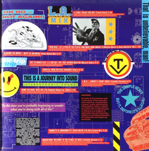 Various - Blastmaster Radio (Keep The Frequency Clear), Electronic, Acid, Breaks, Euro House, 1988 - BCM Records, Germany, Vi