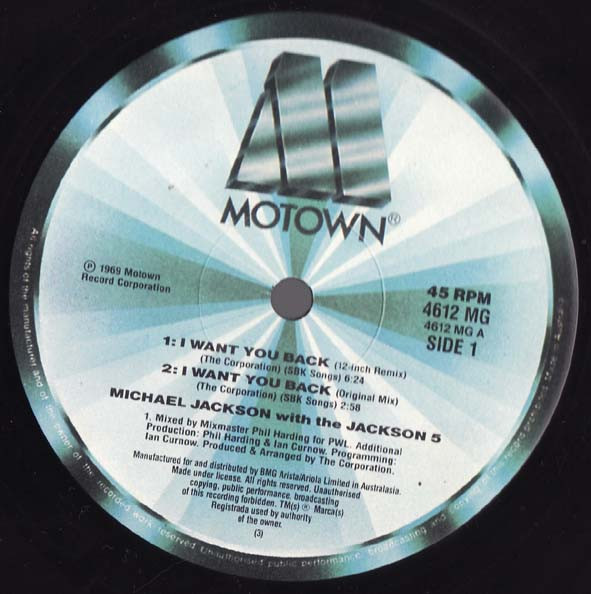 I Want You Back (88 Remix)