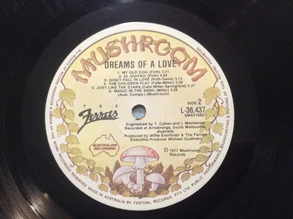 Album cover for Dreams Of A Love by Ferrets, The