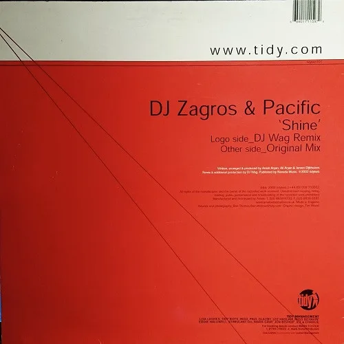 Album cover for Shine by DJ Zagros & DJ Pacific
