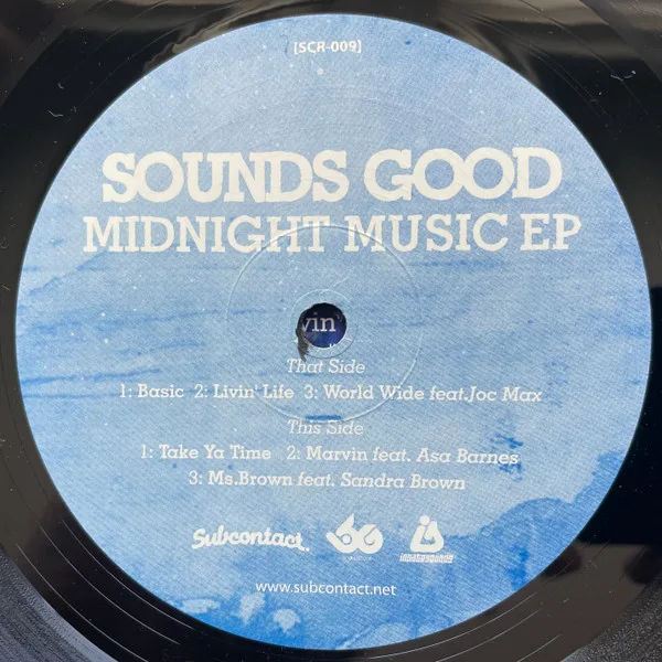 Album cover for Midnight Music EP by Sounds Good