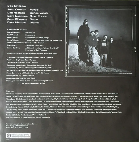 Album cover for All Boro Kings by Dog Eat Dog