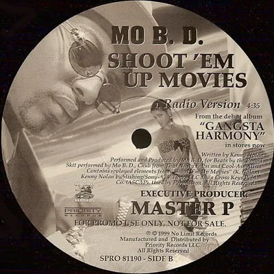 Album cover for Shoot 'Em Up Movies by Mo B. Dick