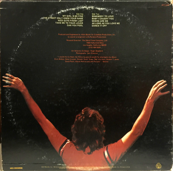 Album cover for As Long As You Love Me by Mickey Thomas