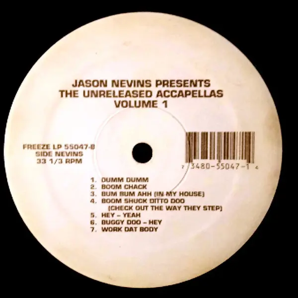 Trey Max / Jason Nevins - The Unreleased Lockapellas Volume 1 / The Unreleased Accapellas Volume 1, Electronic, House, 1994 -