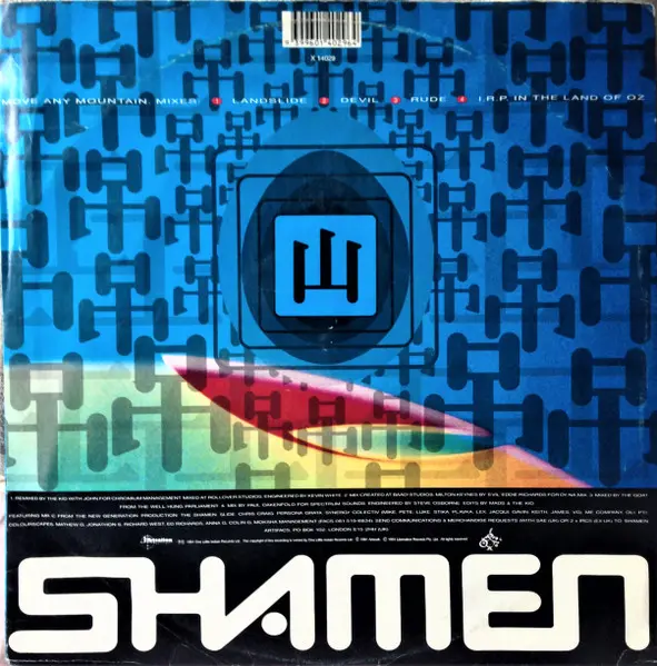 Album cover for Move Any Mountain (Progen 91) by Shamen, The