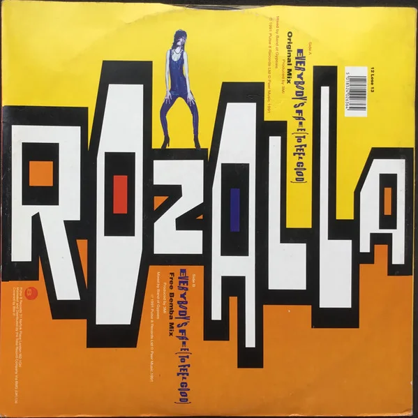 Album cover for Everybody's Free (To Feel Good) by Rozalla