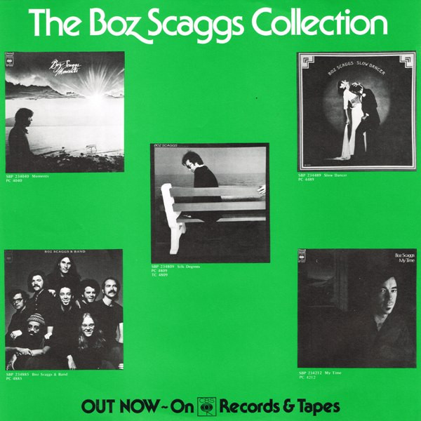 Boz Scaggs - Down Two Then Left, Rock, Pop Rock, Soft Rock, 1977 - CBS, Australia, Vinyl 1x LP, Album