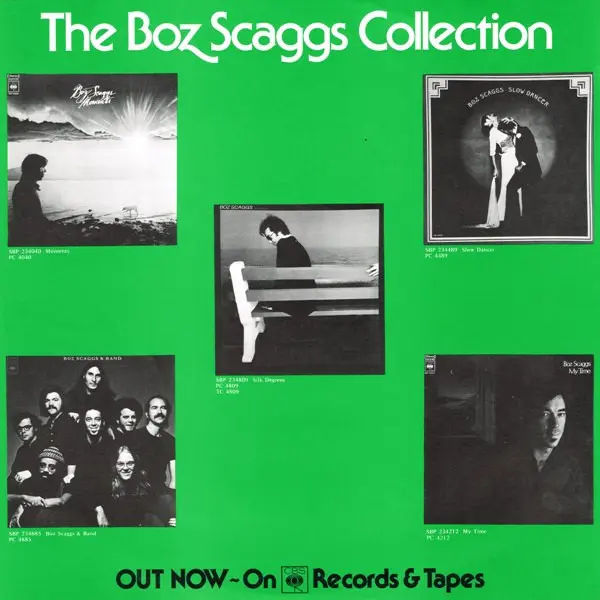 Boz Scaggs - Down Two Then Left, Rock, Pop Rock, Soft Rock, 1977 - CBS, Australia, Vinyl 1x LP, Album