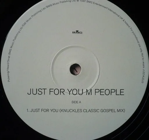 Album cover for Just For You (The Knuckles + Way Out West Mixes) by M People