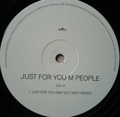 Album cover for Just For You (The Knuckles + Way Out West Mixes) by M People