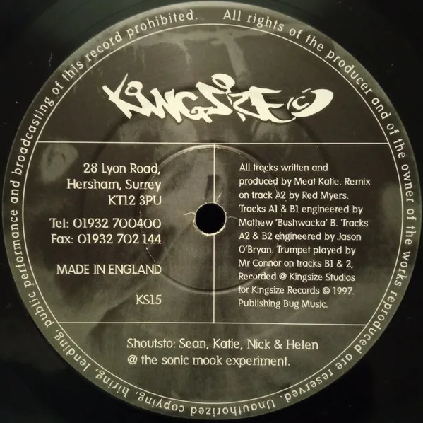 Album cover for The Big Meat Elite EP by Meat Katie