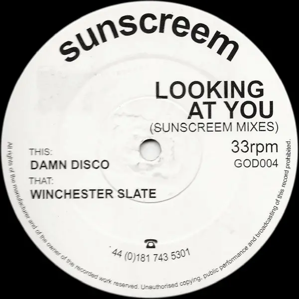 Looking At You (Sunscreem Mixes)