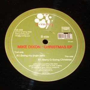 Album cover for Christmas EP by Mike Dixon