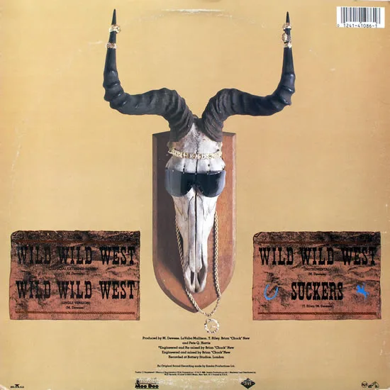 Album cover for Wild, Wild West by Kool Moe Dee