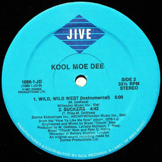 Album cover for Wild, Wild West by Kool Moe Dee