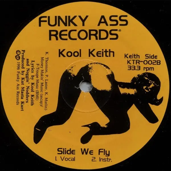Kool Keith - Wanna Be A Star, Hip Hop, 1996 - Funky Ass Records, US, Vinyl 1x 12", 33 ⅓ RPM