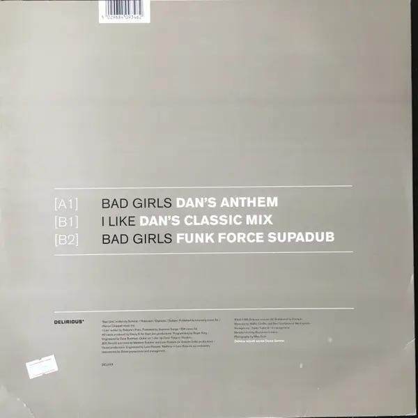 Album cover for Bad Girls / I Like by Juliet Roberts