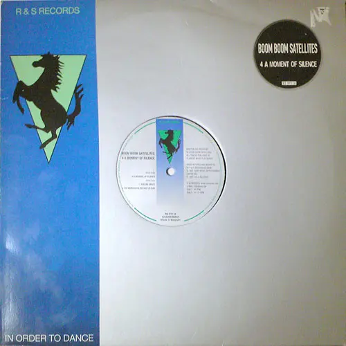 Boom Boom Satellites - 4 A Moment Of Silence, Electronic, Breakbeat, Techno, 1997 - R & S Records, Belgium, Vinyl 1x 12", 33 