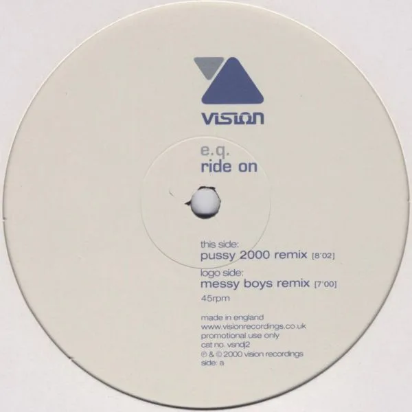 Album cover for Ride On by EQ (3)