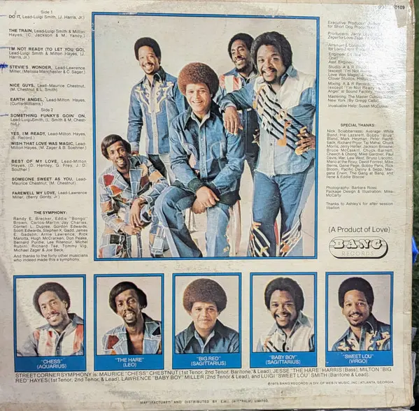 Street Corner Symphony (2) - Harmony Grits, Funk / Soul, Funk, Soul, 1975 - Stateside, Australia, Vinyl 1x LP, Album
