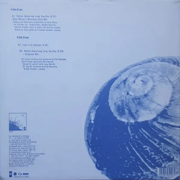 Album cover for Blue Series E.P. Vol. 2 by Jaam