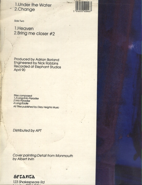 Into Paradise - Change, Pop, Rock, Alternative Rock, New Wave, 1990 - Setanta, UK, Vinyl 1x 12"