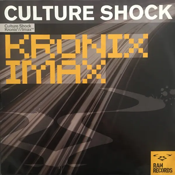 Culture Shock (2) - Kronix / Imax, Electronic, Drum n Bass, 2008 - RAM Records, UK, Vinyl 1x 12", 45 RPM, Stereo