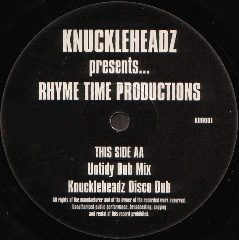 Knuckleheadz presents Rhyme Time Productions - You And Me, Electronic, Hard House, House, 1999 - Knuckleheadz Records, UK, Vi