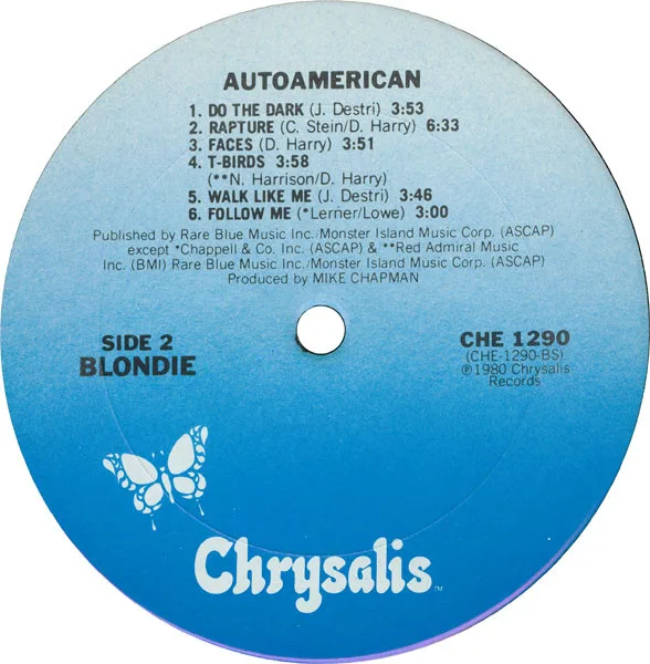 Album cover for Autoamerican by Blondie