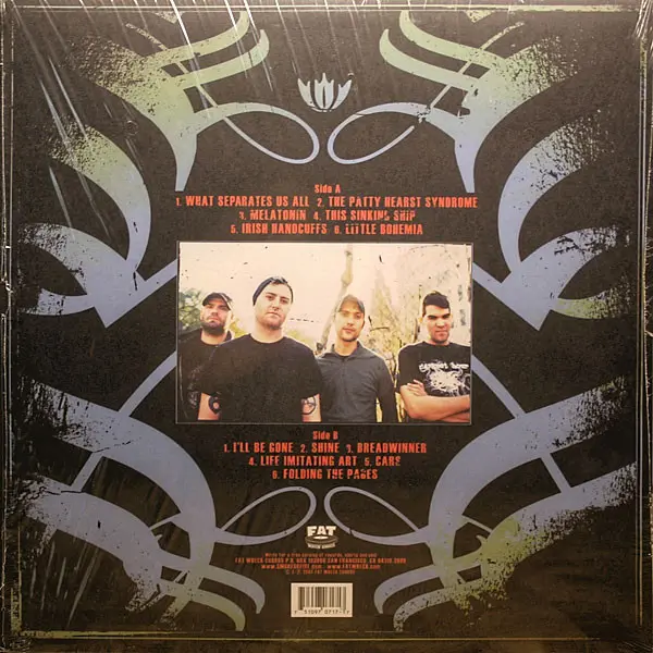 Smoke Or Fire - This Sinking Ship, Rock, Punk, 2007 - Fat Wreck Chords, US, Vinyl 1x LP, Album