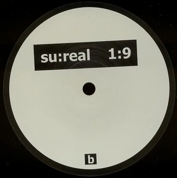 su:real - 1:9 , Electronic, Techno, 2003 - su:real, Sweden, Vinyl 1x 12", 45 RPM, EP