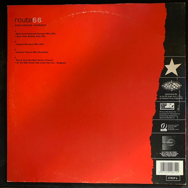 Route 66 - International Revolution - 1996 - House - Stress Records - Vinyl 2x 12", 33 ⅓ RPM