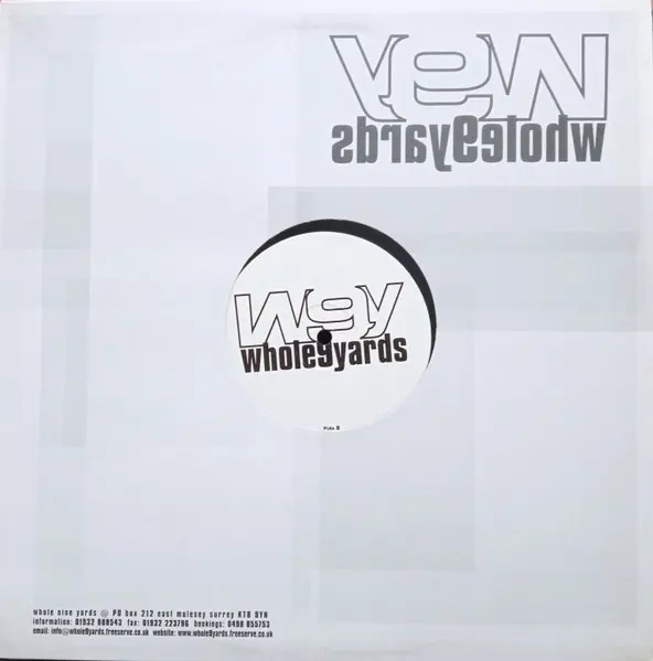 Kerbcrawler - Pervert, Electronic, Big Beat, Breakbeat, 1999 - Whole Nine Yards, UK, Vinyl 1x 12", 33 ⅓ RPM