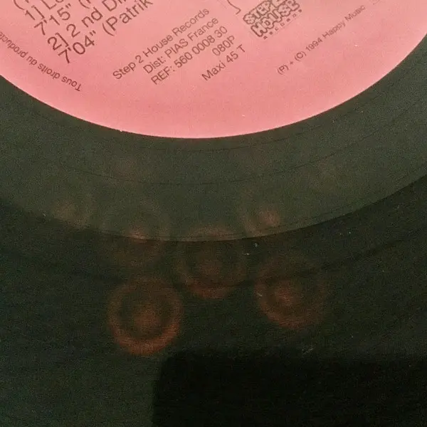 Disturbed Genitals - E.P Vol. 1, Electronic, Acid, Hard Trance, Progressive Trance, Techno, 1994 - Step 2 House Records, Fran