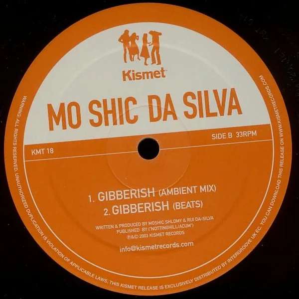 Album cover for Gibberish by Moshic Da Silva