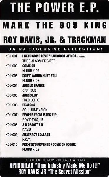 Various - The Power E.P., Electronic, Acid House, House, 1995 - DJ Exclusive, US, Vinyl 3x 12", EP